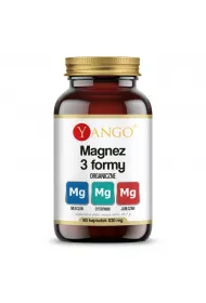 Yango Magnez 3 formy Suplement diety 90 kaps.