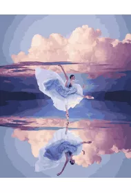 Twoje Hobby Malowanie po numerach - Odbicie lekko�ci 40x50cm