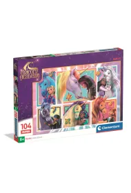 Puzzle 104 el. Super Unicorn Academy Clementoni