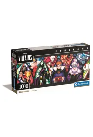 Puzzle 1000 el. Panorama - Villains Clementoni