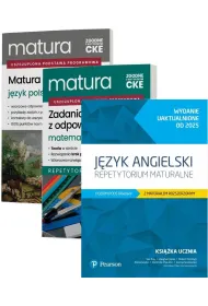 Pakiet Matura 2026: J�zyk polski. Matura ustna, Matematyka. Zadania maturalne z odpowiedziami. Repetytorium. Zakres podstawowy, J�zyk angielski. Repetytorium maturalne. Poziom podstawowy z materia�em rozszerzonym