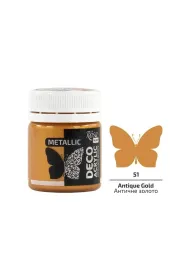 Rosa Farba akrylowa metaliczna antique gold 51 20ml