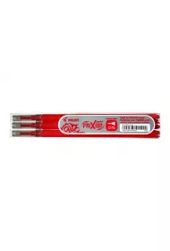 Pilot Wk�ad Frixion Point Czerwony Fine 3 sztuki w opakowaniu