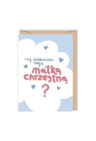 Karnet Chrzest - Rodzice Chrzestni