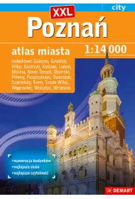 Atlas miasta i okolic Pozna� +17 XXL 1:15 000