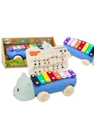 LeanToys Cymba�ki na k�kach Hipopotam