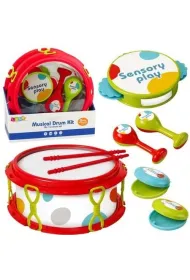 B�benek, grzechotki, tamburyn, kastaniety LeanToys