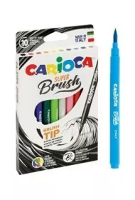 Carioca Pisaki Brush Tip 10 szt.