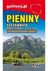 PIENINY - przewodnik z mapami - 2025