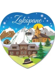Pan Dragon Magnes I love Poland Zakopane ILP-MAG-C-ZAK-14