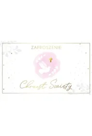 Armin Style ZAPROSZENIE CHRZEST 160X95 AS ZP-101 OP10SZT FOL