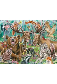 Puzzle 42 el. Selfi Szcz�liwy las Larsen