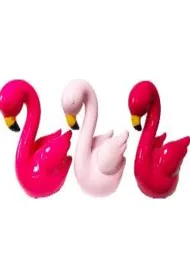 Rozette Skarbonka ceramiczna flaming ( 15-13-8cm.)
