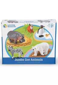 Du�e Figurki. Zwierz�ta w zoo. Zestaw 5 szt.