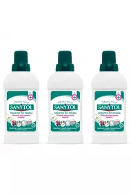 Sanytol Dezynfekujcy dodatek do prania o zapachu biaych kwiatw Zestaw 3 x 500 ml