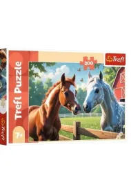 Puzzle 200 el. Konie na polanieTREFL