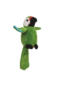 Magnes papuga ara zielony 11cm Beppe