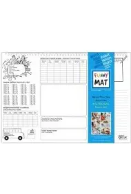 Funny Mat Transparent - Planer. Mata do kolorowania wielokrotnego u�ytku Strigo