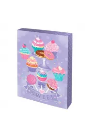 Zestaw artystyczny Akwarele muffinki Box Candiy