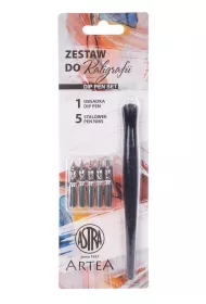 Astra Zestaw do kaligrafii 5 stalwek z obsadk