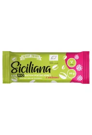 Zmiany Zmiany Baton pistacjowy z malinami "siciliana raw" bezglutenowy 40 g Bio