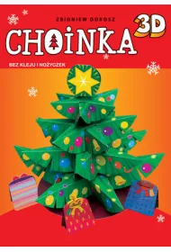 Choinka 3D bez kleju i no�yczek