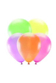 PartyDeco Balony neonowe mix 25cm 5 szt
