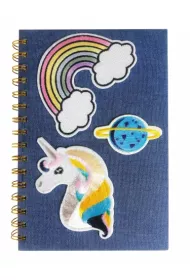Starpak Notes na spirali A5 Jeans Unicorn