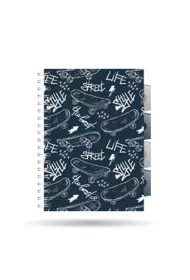 CoolPack Ko�ozeszyt A5 PP Street Life kratka 100 kartek