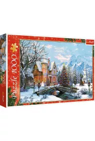 Puzzle 1000 el. Zimowy krajobraz Trefl