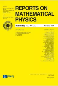 Reports on Mathematical Physics 93/1 2024