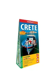 Crete tourist map 1:150 000 laminat 2023