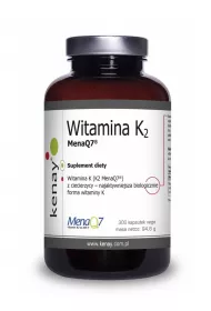 Kenay Witamina K2 Mena Q7 Suplement diety 300 kaps.