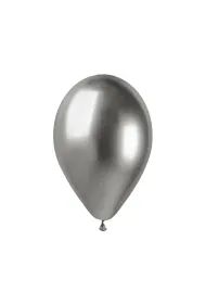 Balony shiny srebrne 33cm 6 szt