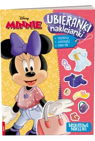 Minnie. Ubieranki naklejanki