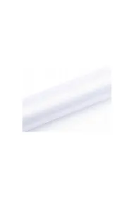 PartyDeco Organza g�adka bia�y 0,16x9m