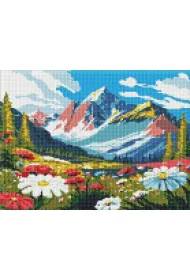 Ideyka Diamentowa mozaika - Kontrasty natury 30x40cm
