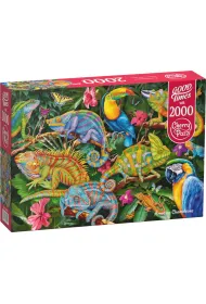 Puzzle 2000 el. Amazing Chameleons 50101 CherryPazzi