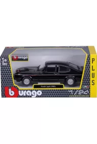 Bburago model ford capri 1982 blac 1:24