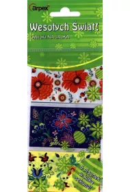 Arpex Owijki na jajka. 6 sztuk. Mix wzor�w