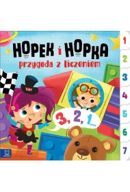 Hopek i Hopka przygoda z liczeniem. Interaktywna ksi��eczka dla dzieci