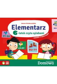 Elementarz. 6-latek czyta sylabami