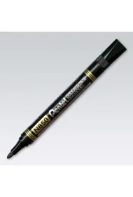 Pentel Marker permanentny N850 okr�g�a ko�c�wka czarny