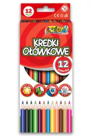 Penmate Kolori Premium 2 Kredki o��wkowe tr�jk�tne 12 kolor�w