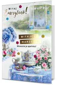 Karnet okazjonalny B6 z kopert� Emerytura PAN DRAGON HM200-1494