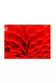 Galeria Hobby Bibua przestrzenna czerwony 20x33cm