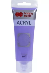 Happy Color Farba akrylowa pastelowa fioletowa 75ml