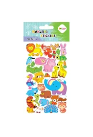 Happy Color Naklejki 3D PUFFY-Animals 10x20cm
