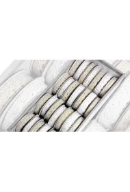 Polsirhurt Wst��ka ozdobna H019 koronka 1,5cmx3m 1 szt mix / bia�a i ecri /