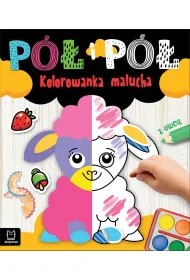 P� i p�. Kolorowanka malucha z owc�